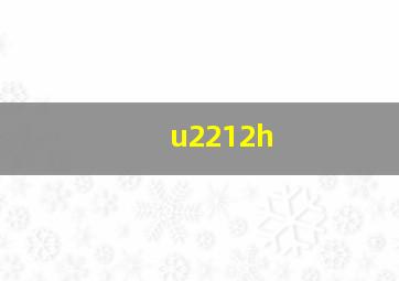 u2212h